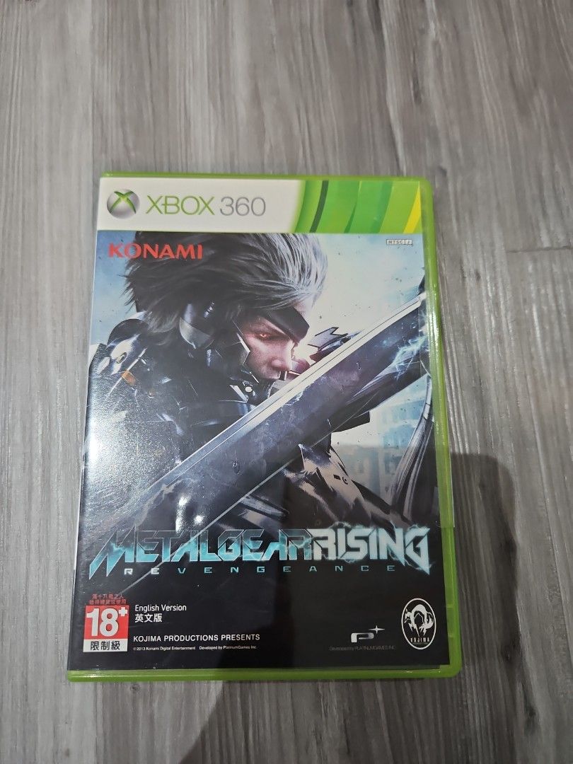 Metal Gear Rising Revengeance xbox 360, Video Gaming, Video Games, Xbox ...
