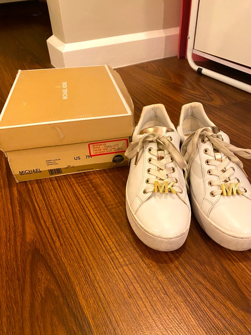 michael kors platform trainers