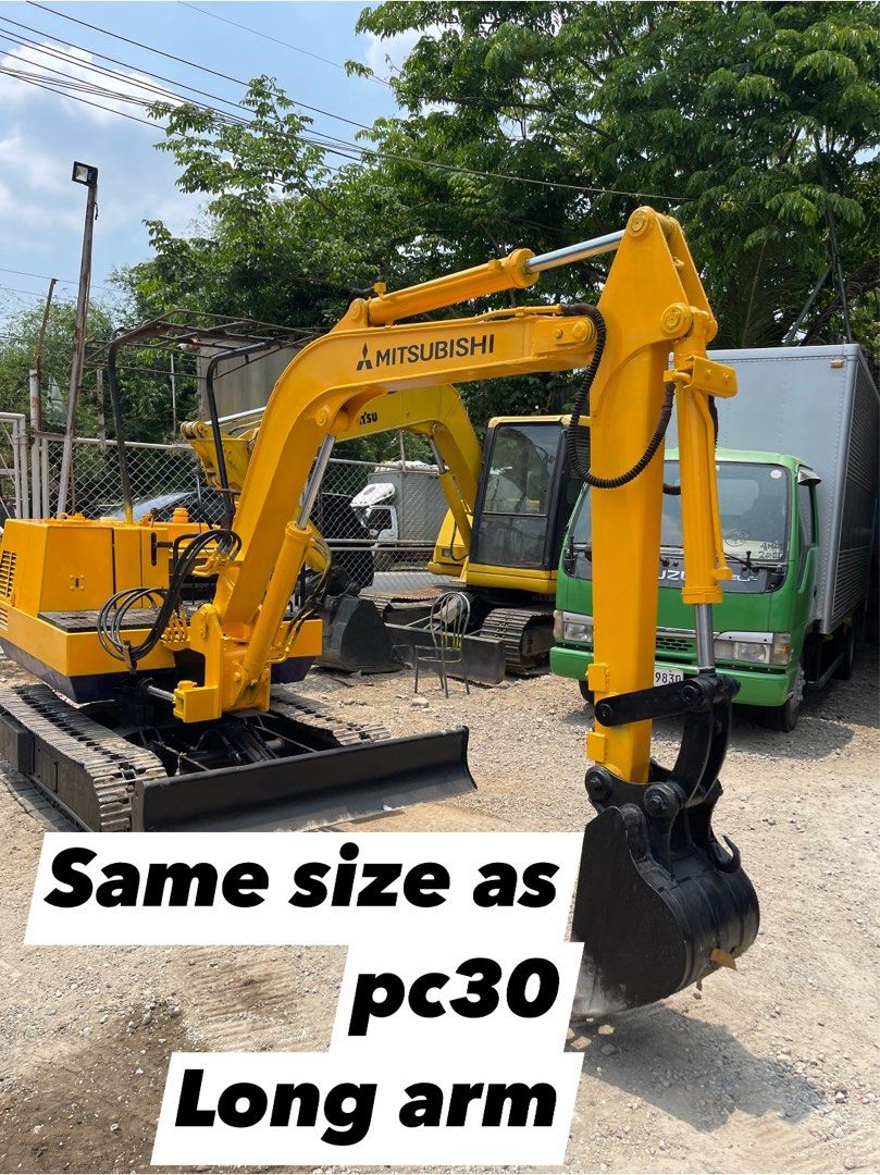 Mini backhoe on Carousell