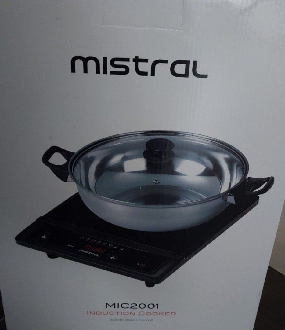 Mistral Induction Cooker MIC2001, TV & Home Appliances, Kitchen
