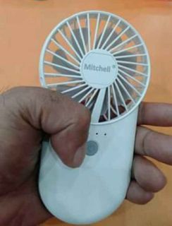 Mitchell rechargeable handfan