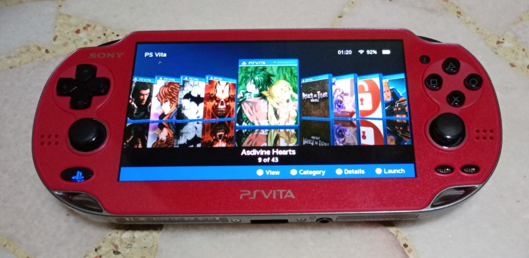 Modded PS Vita 1000 for Sale, Video Gaming, Video Game Consoles