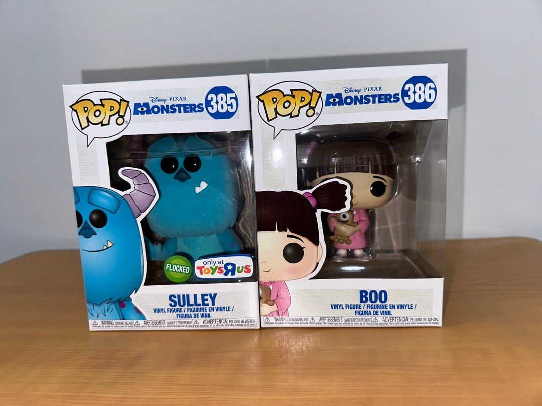 Monsters Disney Pixar Funko Pop Sulley Flocked, Hobbies Toys