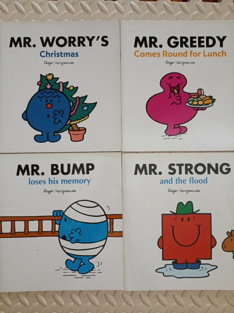 Mr Men large size books - roger hargreaves, Hobbies & Toys, Books ...