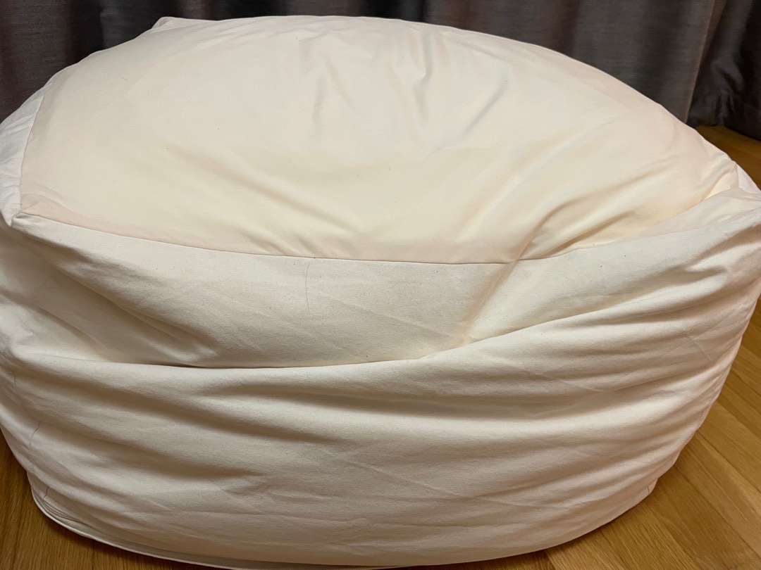 Muji Bean Bag, Furniture & Home Living, Furniture, Sofas on Carousell