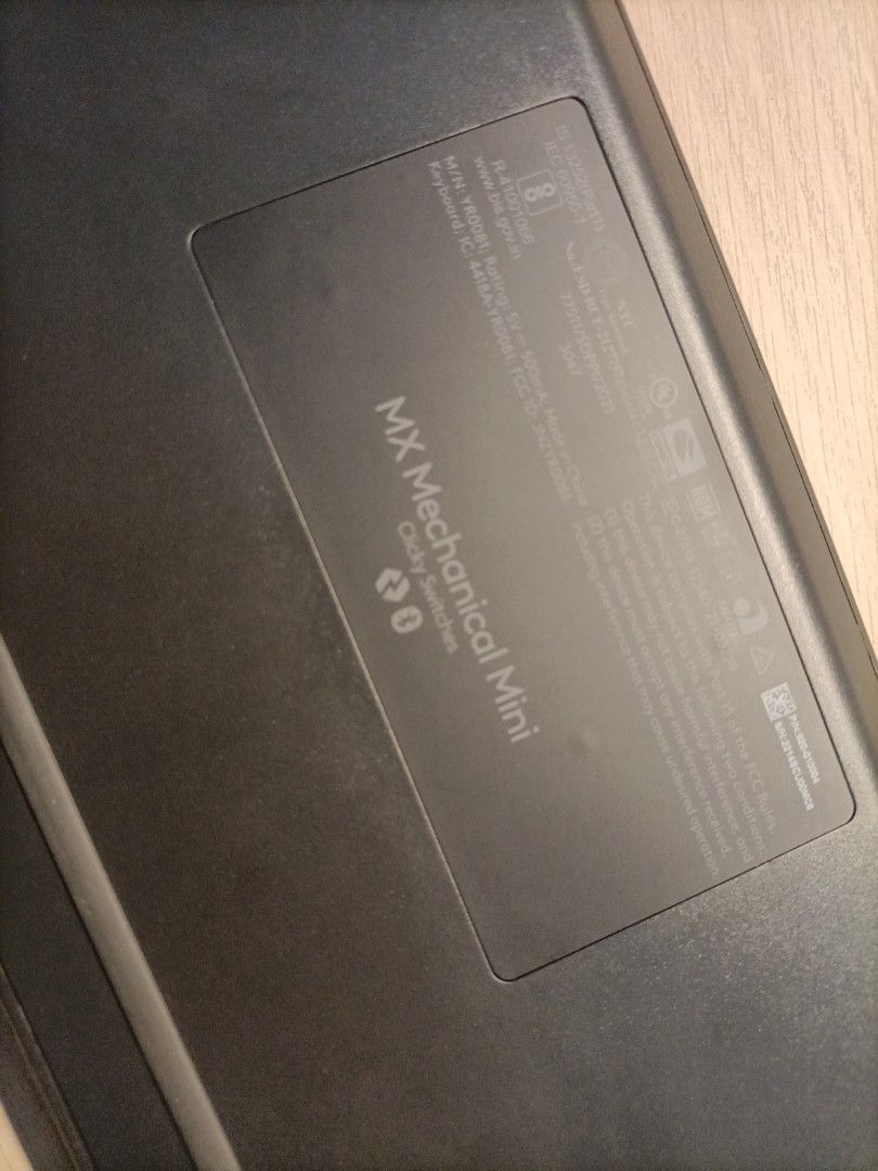 MX Keys Mechanical Mini Clicky Keys, Computers & Tech, Parts & Accessories, Computer Keyboard