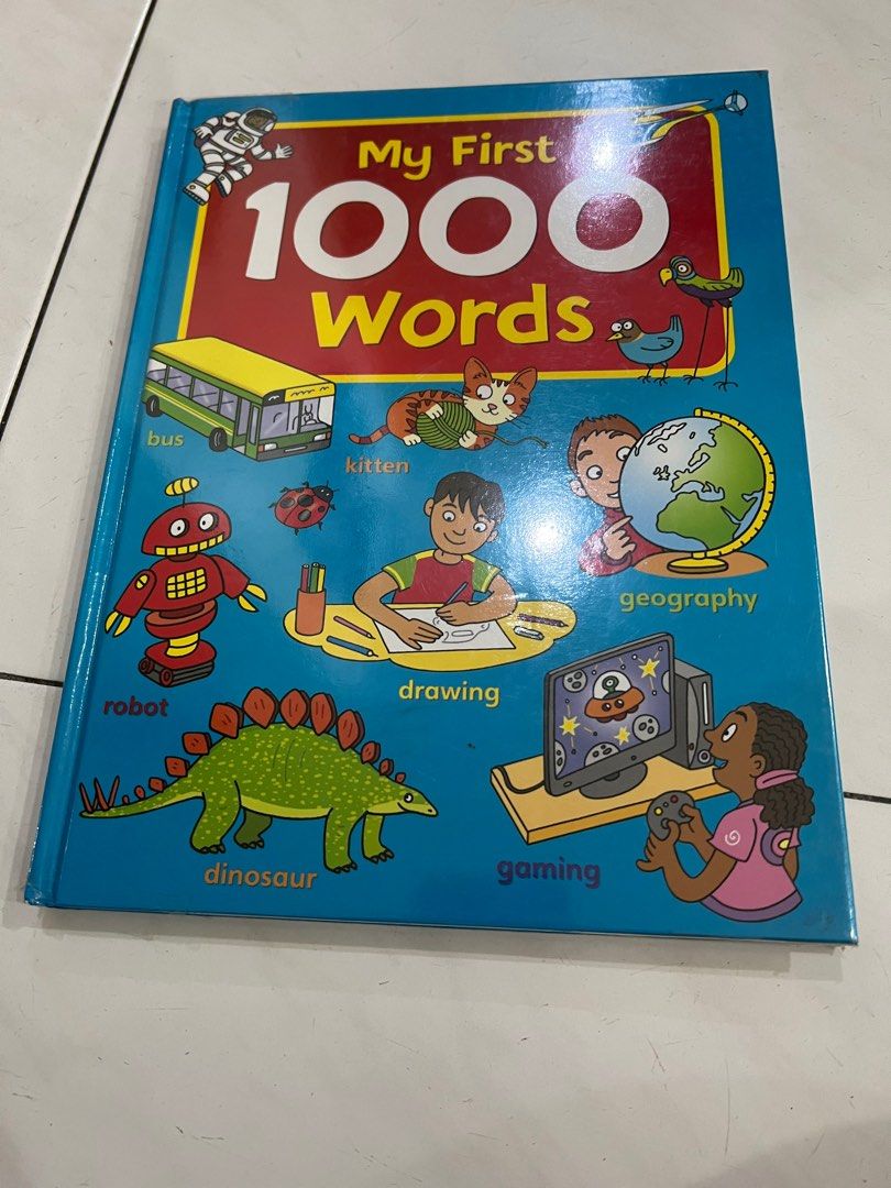 My first 1000 words children’s book, Hobbies & Toys, Books & Magazines ...