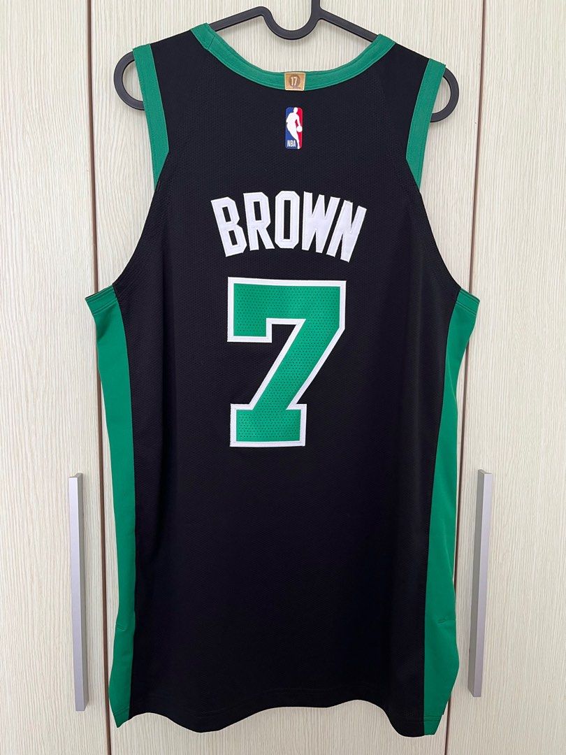 Jaylen Brown Celtics Statement Edition Nike NBA Swingman Jersey.