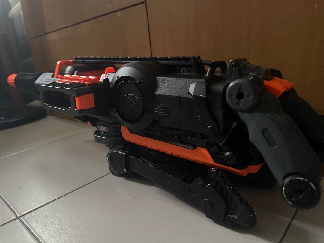 Nerf Rhino Fire (modded and painted), Hobbies & Toys, Toys & Games on ...