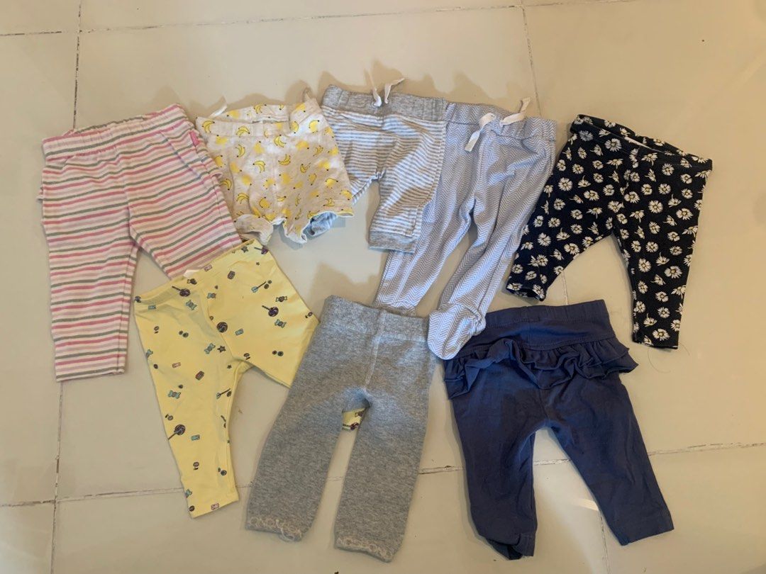 Newborn bottoms x7, Babies & Kids, Babies & Kids Fashion on Carousell