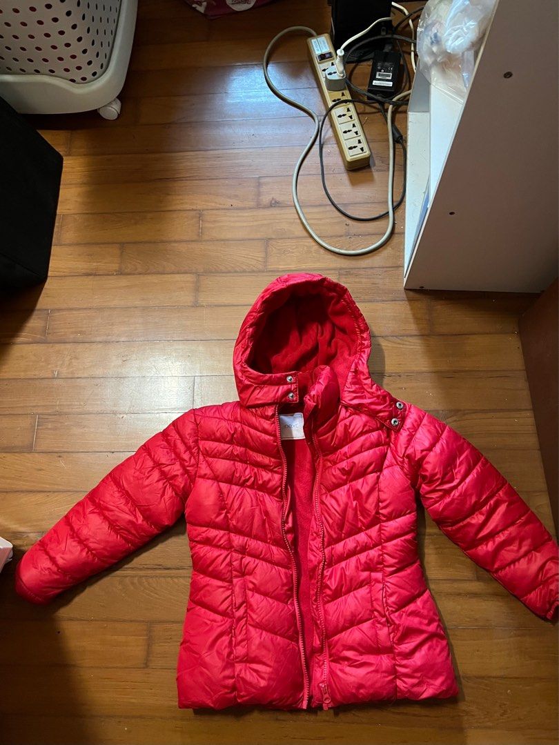 Next Brand Unisex Children Winter Jacket For Wear Wear Red 8 years old