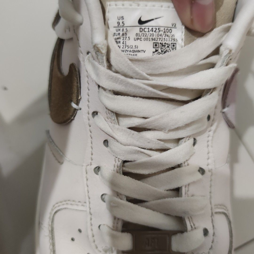 nike air force 1 vandalized