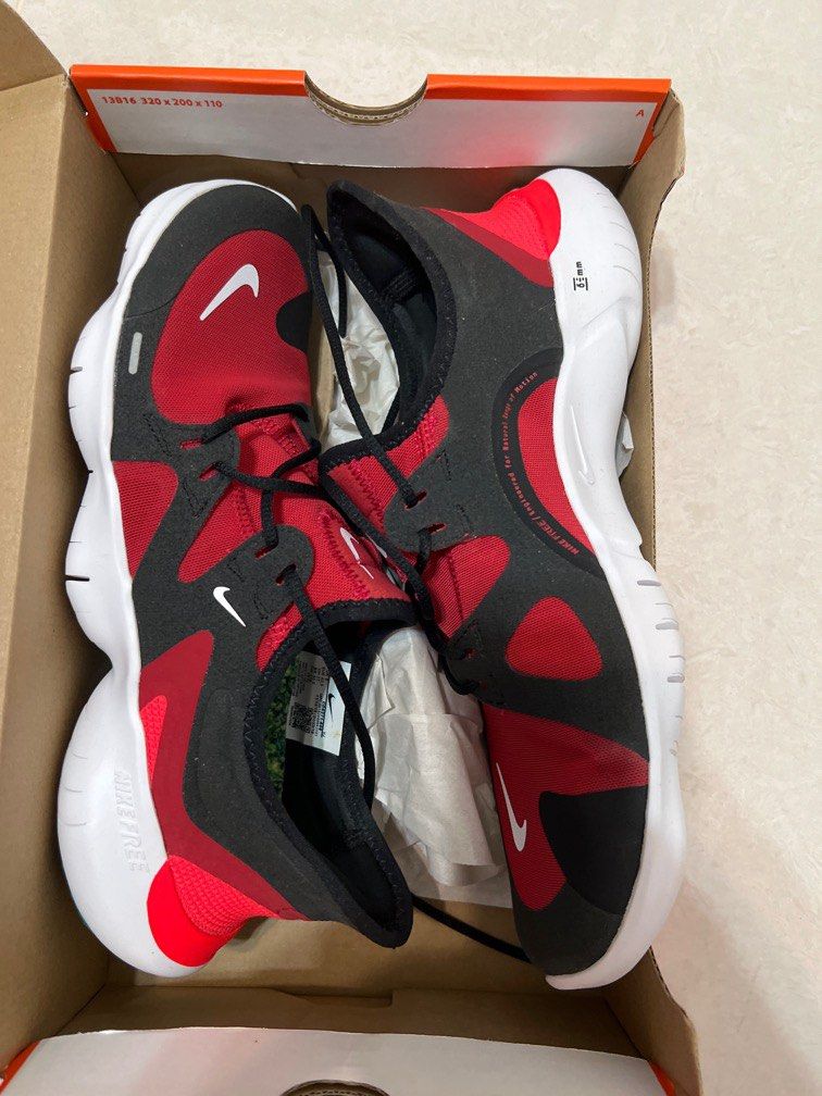 Nike free rn deals 5.0 sf red