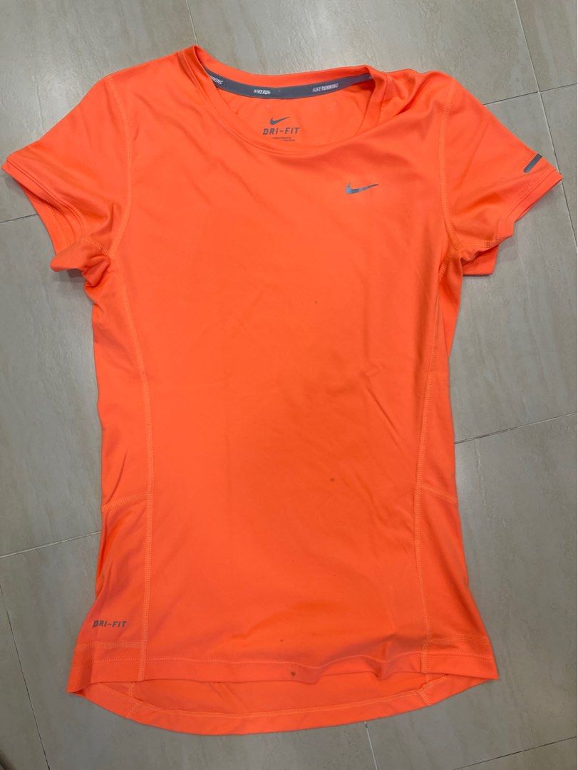 Neon orange dri fit shirt hotsell