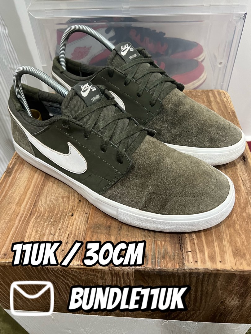 Nike sb portmore store green