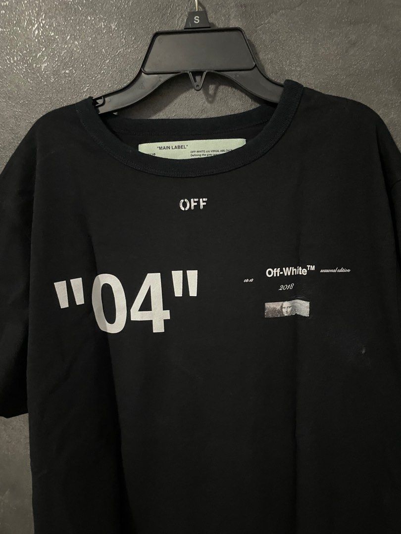 Off white tee 2018 discount