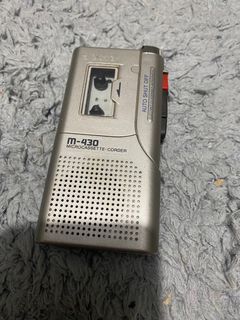 Old School/Vintage voice recorder SONY M430 microcasette-recorder