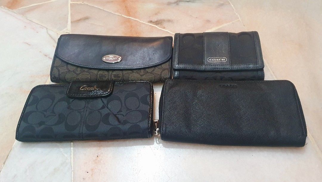 Coach wallets on sale clearance