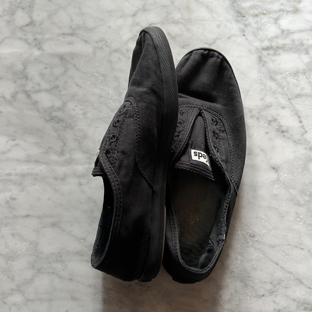 Original Keds Chillax Slip On Sneakers in Black Women s Fashion