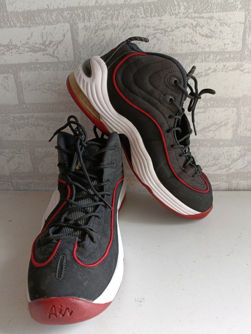 Nike, Shoes, Nike Air Penny 2 Miami Heat Sz 5 Wbox