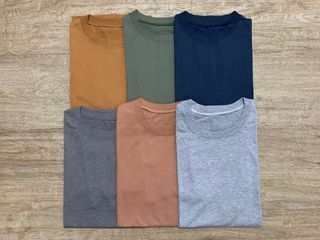 Basic Plain Oversized Shirts - Taiwan Thrift