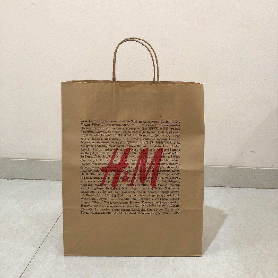 Paper Bag paperbag tas kertas H M Barang Yang Dicari di Carousell