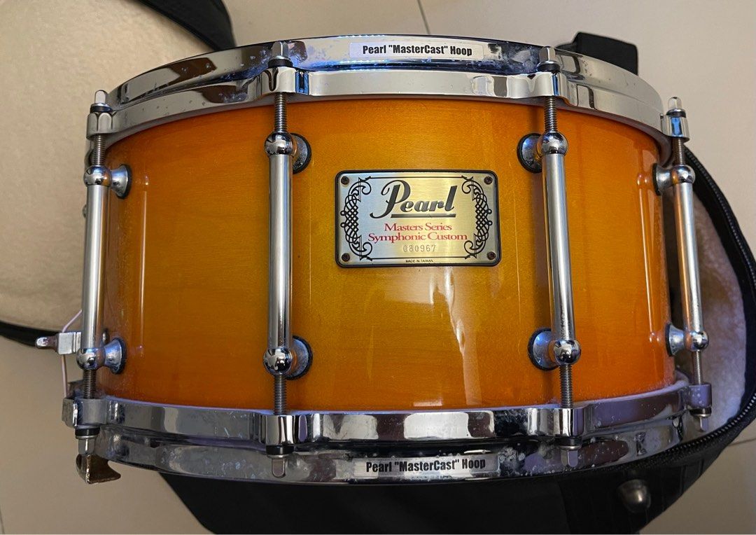 Pearl Master Series Symphonic Custom Snare Drum, 興趣及遊戲, 音樂