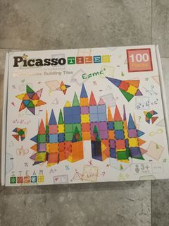 Picasso tiles magnetic building blocks