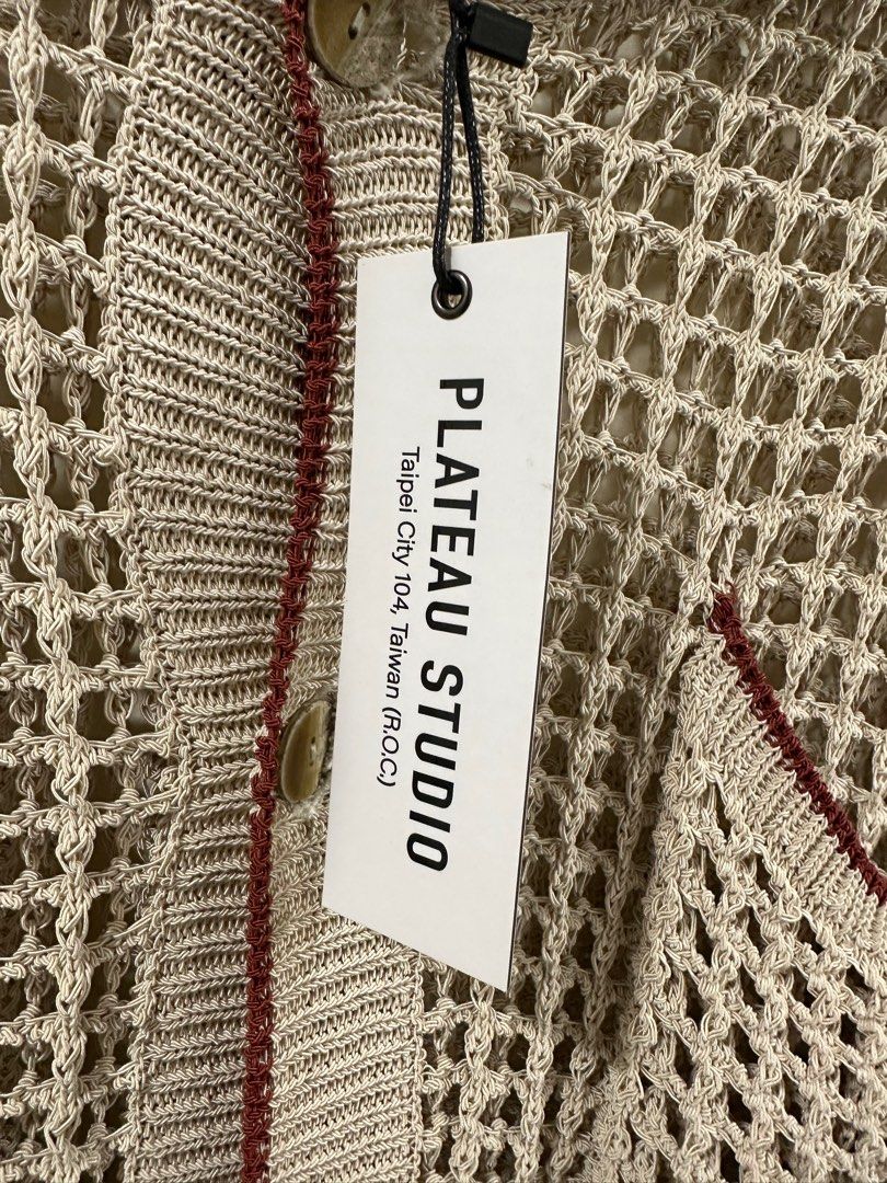 plateau studio dong dong knit shirt 21aw