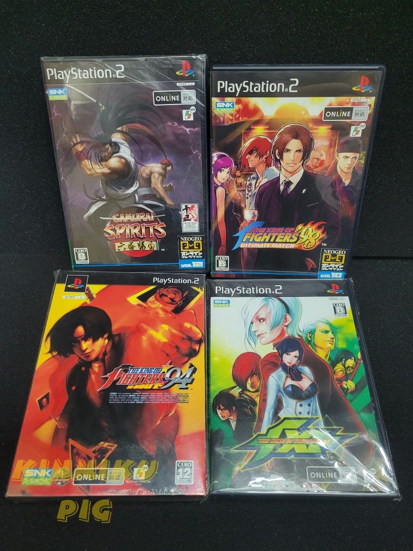 Playstation 2 全新未開封The King of Fighters Re-bout 94 特別版極新 