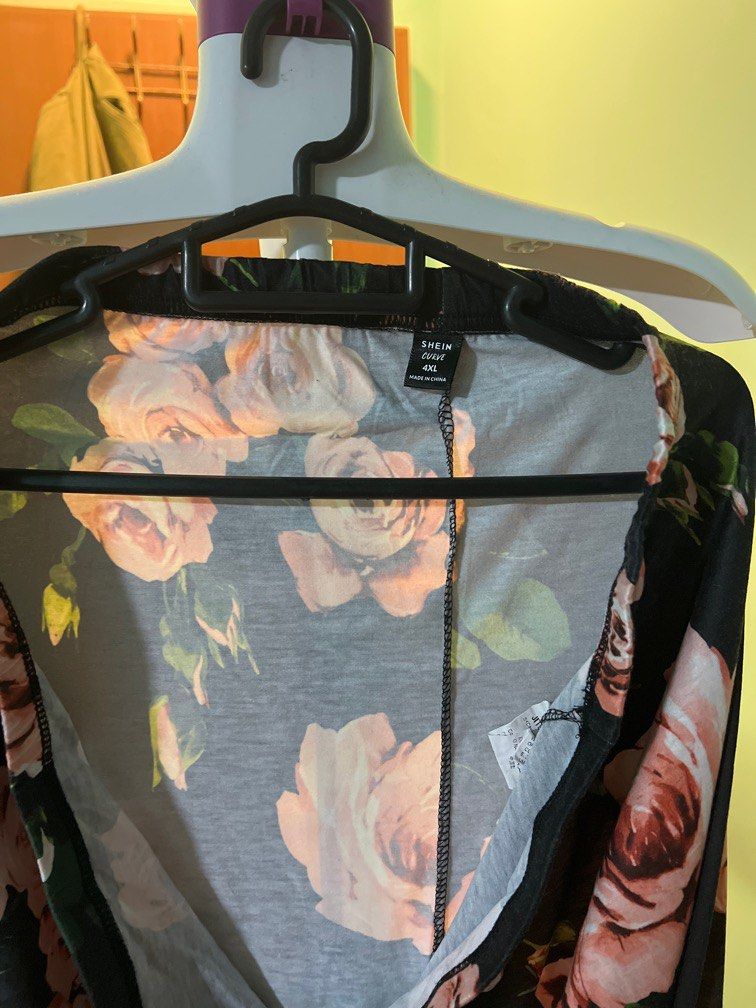 Floral pencil skirt store 4xl