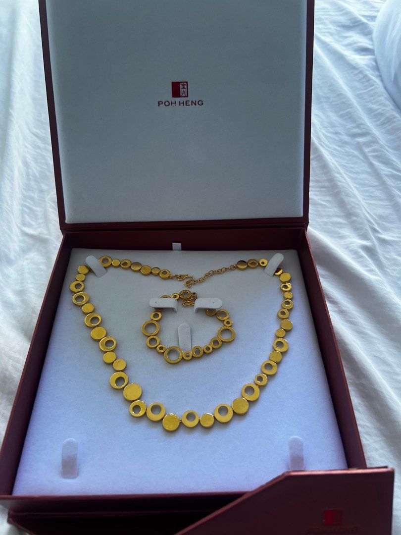 POH HENG 999, Pendant 916 Gold, Women's Fashion, Jewelry & Organisers ...