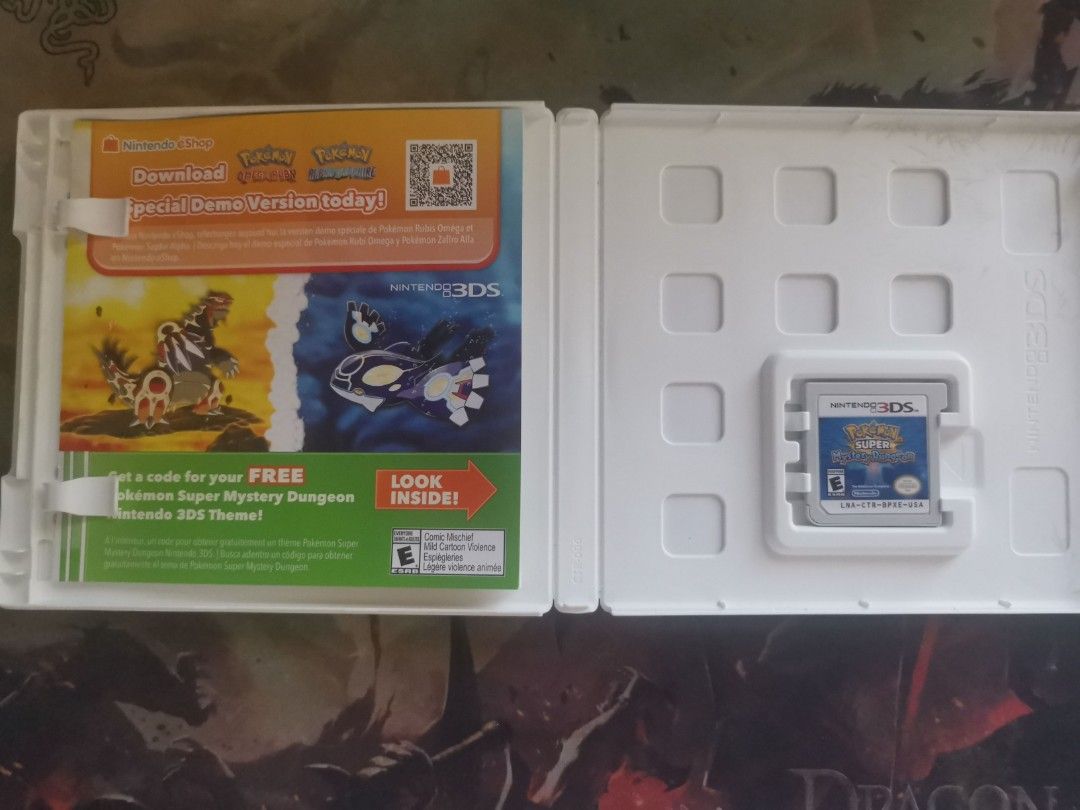 Pokemon Super Mystery Dungeon 3DS Hobbies Toys Toys Games