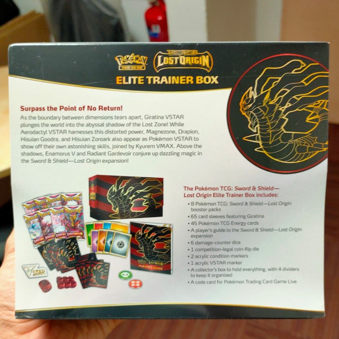 Pokemon TCG Lost Origin Elite Trainer Box NEW, Hobbies & Toys, Toys ...