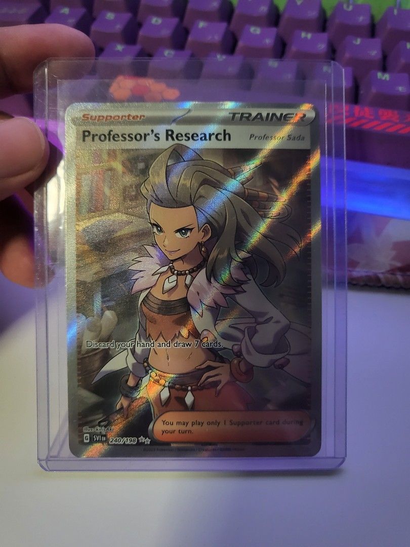1999 pokemon cards worth Professors Research main image 1