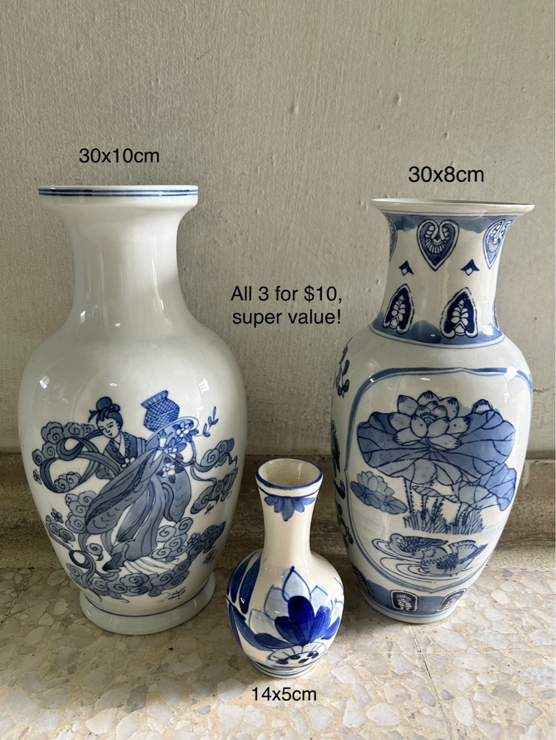 Vase clearance sale , Furniture & Home Living, Home Decor, Vases