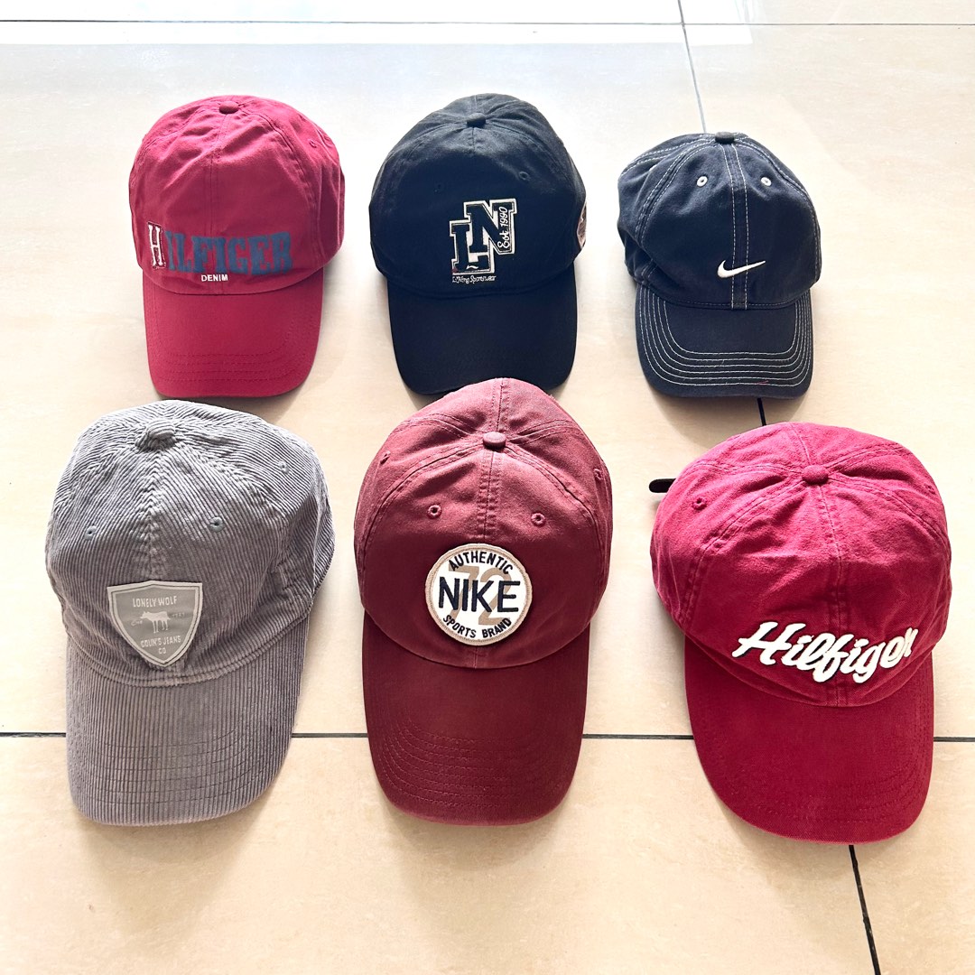 Preloved Authentic Caps (2 For 40), Men's Fashion, Watches