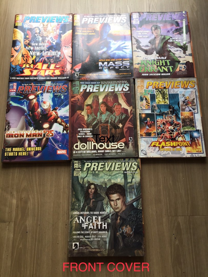 Small Comic Magazine previews comics magazines (P50 each), Hobbies & Toys, Books & Magazines ...