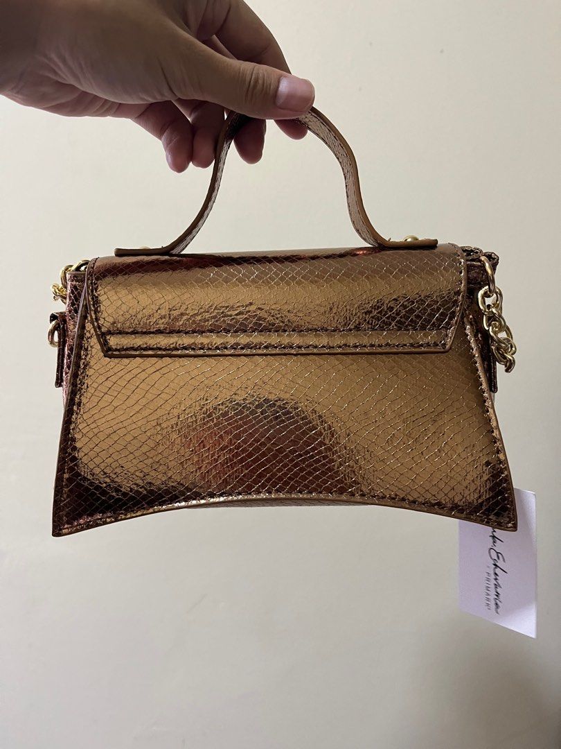 Primark gold outlet bag