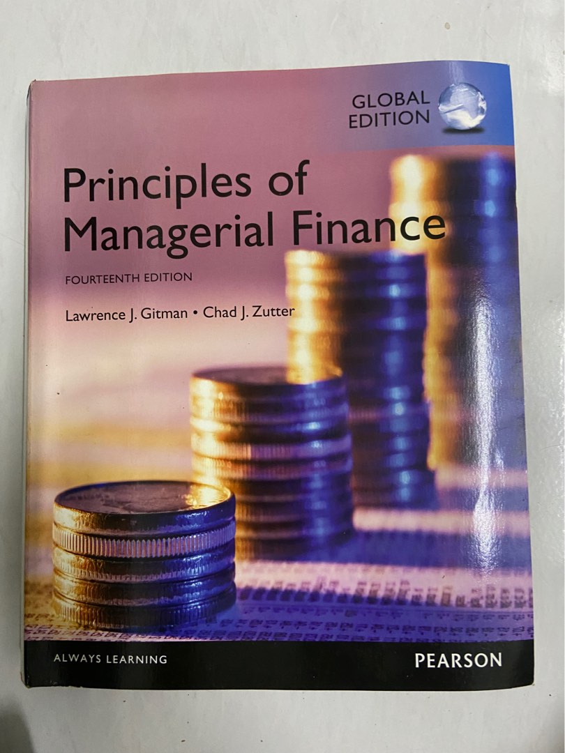 Principle of Managerial Finance, Hobbies & Toys, Books & Magazines