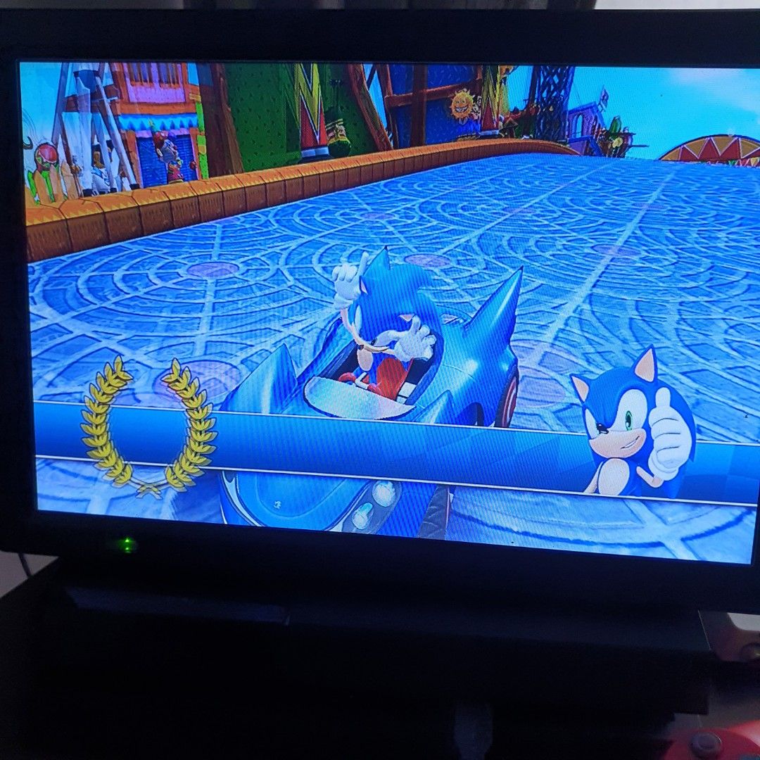 PS3 Games Sonic and Sega All Stars Racing Race Multiplayer Kid