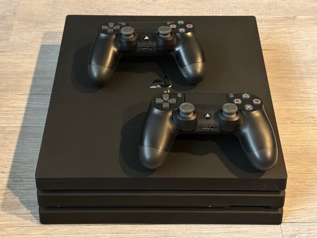 PS4 Pro 1TB With 2 Original Controller, Video Gaming, Video Games