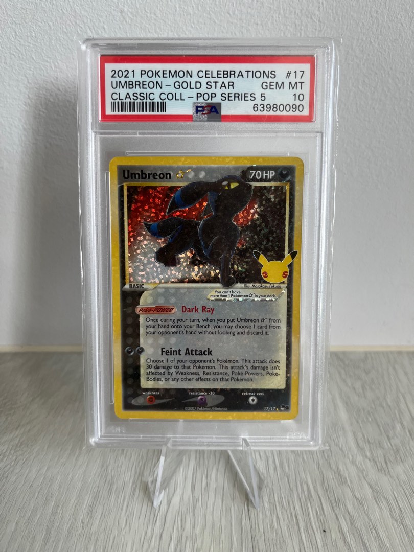 PSA 10 Umbreon 25 Anniversary Celebration, Hobbies & Toys, Toys