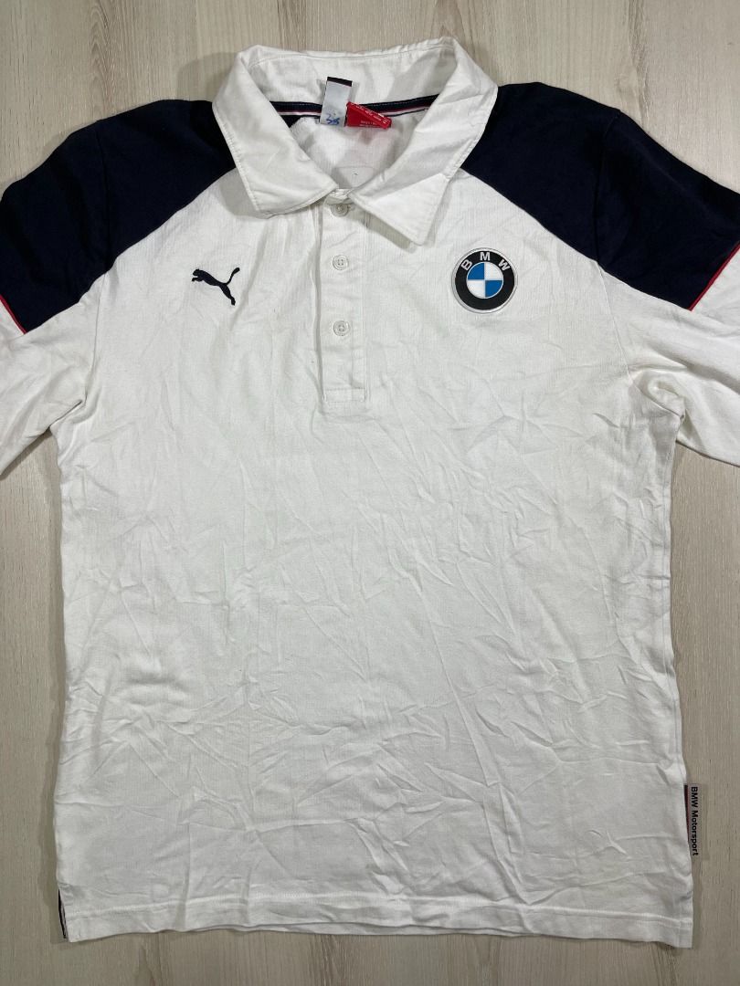 Puma BMW Motorsport L Sleeve Tee CR Used Men s Fashion Tops