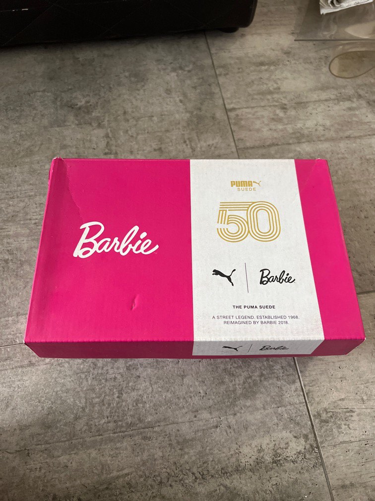 Puma Suede shoe Barbie Edition Women s Fashion Footwear
