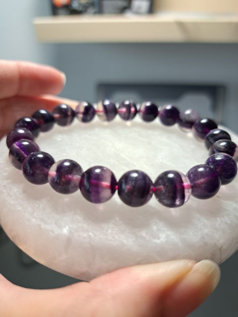 Purple hotsell fluorite bracelet