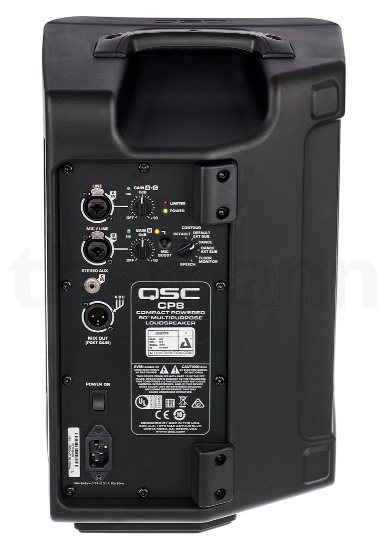 QSC CP8 FRFR for Fractal Headrush Kemper etc