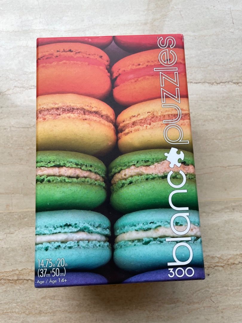 Rainbow Macaron Puzzle, Hobbies & Toys, Toys & Games on Carousell