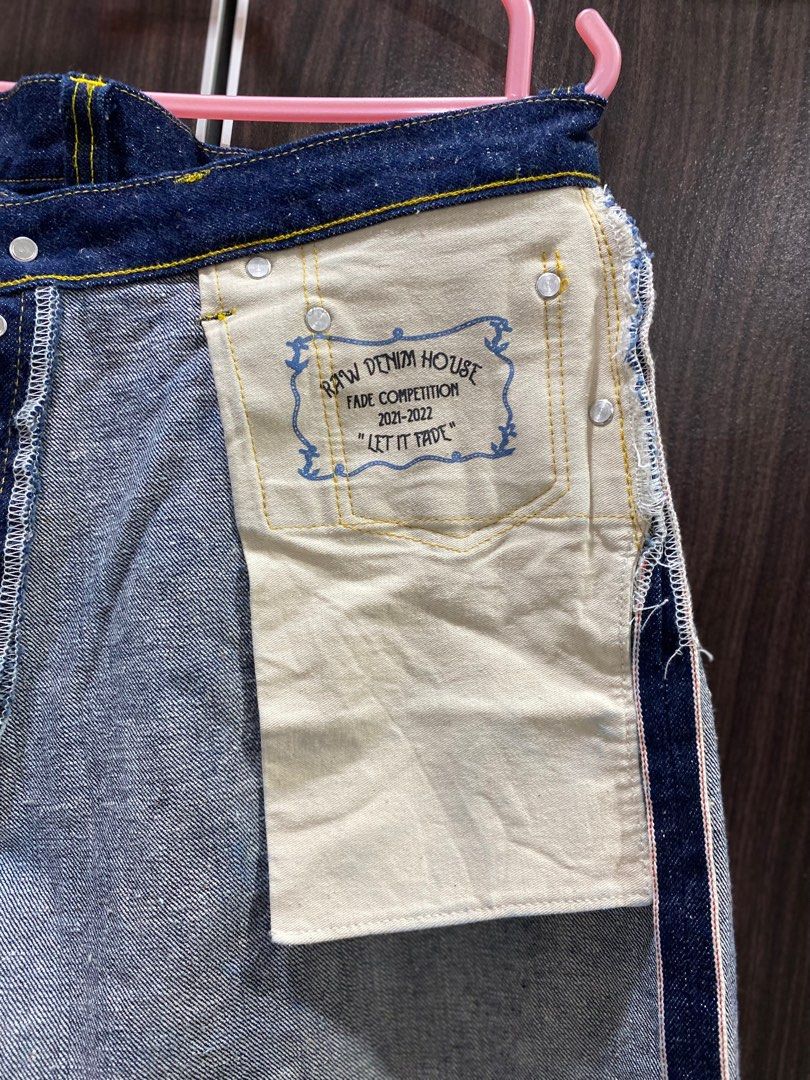 Raw Denim House Jeans Selvedge, Men's Fashion, Bottoms, Jeans on