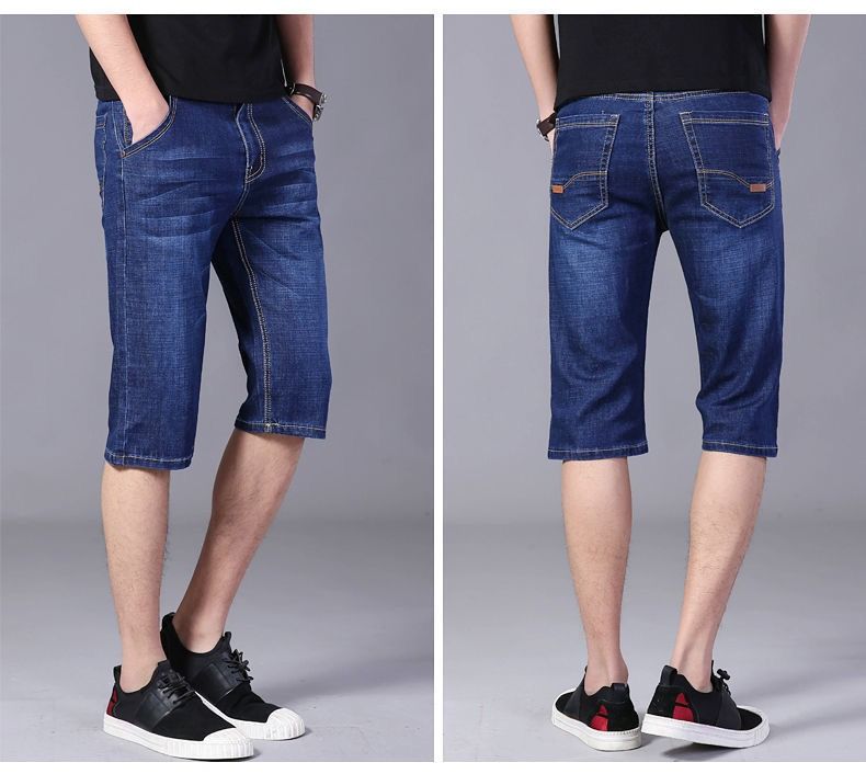 Mens denim shorts 40 waist cheap
